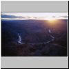 Fish River Canyon - Sonnenuntergang über dem Canyon
