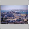 Lüderitz - Blick vom Goerke-Haus auf die Stadt, hinten der Leuchtturm auf der Shark Island