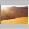 Namibwüste - Sonnenuntergang von der Düne 45 gesehen