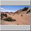 Namibwüste bei Swakopmund - Felsformationen am ausgetrockneten Swakop-Fluß