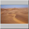 Namibwüste bei Swakopmund - Sanddünen mit dunklen Schwermetallablagerungen