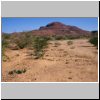 Damaraland - Landschaft beim `versteinerten Wald`