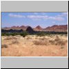 Damaraland (Gegend von Twyfelfontein) - typische Landschaft