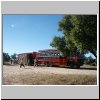 Der Rotel-Bus auf dem Gelände des Harmony Seminar Centre bei Windhoek