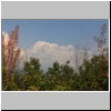 Wanderung bei Pokhara - Blick auf den Annapurna
