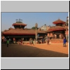 Bhaktapur - Dattatreya Square, links Bhimsen Tempel