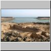 Ruinen der alten Hafenstadt Samhumran (Blick auf den ehem. Hafen)