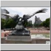 Buenos Aires - Skulpturen am Plaza de Congreso