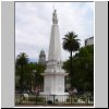 Buenos Aires - Denkmal des 24. Mayo 1810 auf dem Plaza de Mayo