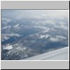 Feuerland aus der Luft - Landeanflug nach Ushuaia