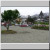 Ushuaia (Feuerland) - Häuser an der Uferpromenade (Avenue Maipu)