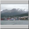 Ushuaia (Feuerland) - Blick auf die Stadt vom Beagle-Kanal aus