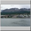 Ushuaia (Feuerland) - Blick auf die Stadt vom Beagle-Kanal aus