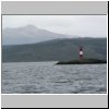 Feuerland - Leuchtturm Les Eclaireurs auf einer Insel im Beagle-Kanal östlich von Ushuaia