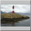 Feuerland - Leuchtturm Les Eclaireurs auf einer Insel im Beagle-Kanal östlich von Ushuaia