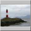 Feuerland - Leuchtturm Les Eclaireurs auf einer Insel im Beagle-Kanal östlich von Ushuaia