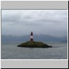 Feuerland - Leuchtturm Les Eclaireurs auf einer Insel im Beagle-Kanal östlich von Ushuaia