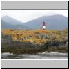 Feuerland - Leuchtturm Les Eclaireurs auf einer Insel im Beagle-Kanal östlich von Ushuaia