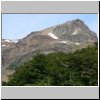 Feuerland - unterwegs durch das Gebirge nach Norden, Berggipfel am Garibaldi-Pass