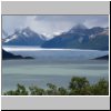 Lago Argentino - Perito Moreno Gletscher, Blick vom Seearm Brazo Rico