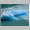 Lago Argentino - Eisbrocken am Perito Moreno Gletscher