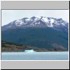 Lago Argentino - Schiffsausflug, Eisberge in Brazo Upsala