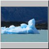 Lago Argentino - Schiffsausflug, Eisberge in Brazo Upsala