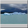 Lago Argentino - Schiffsausflug, Eisberge in Brazo Upsala