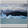 Lago Argentino - Schiffsausflug, Eisberge in Brazo Upsala