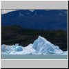 Lago Argentino - Schiffsausflug, Eisberge in Brazo Upsala