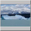 Lago Argentino - Schiffsausflug, Eisberge in Brazo Upsala