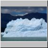 Lago Argentino - Schiffsausflug, Eisberge in Brazo Upsala