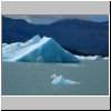 Lago Argentino - Schiffsausflug, Eisberge in Brazo Upsala