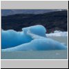 Lago Argentino - Schiffsausflug, Eisberge in Brazo Upsala