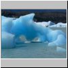 Lago Argentino - Schiffsausflug, Eisberge in Brazo Upsala