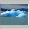 Lago Argentino - Schiffsausflug, Eisberge in Brazo Upsala