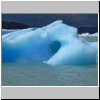 Lago Argentino - Schiffsausflug, Eisberge in Brazo Upsala