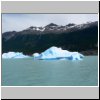 Lago Argentino - Schiffsausflug, Eisberge in Brazo Upsala