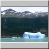 Lago Argentino - Schiffsausflug, Eisberge in Brazo Upsala