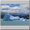 Lago Argentino - Schiffsausflug, Eisberge in Brazo Upsala