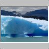 Lago Argentino - Schiffsausflug, Eisberge in Brazo Upsala