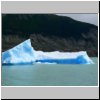 Lago Argentino - Schiffsausflug, Eisberge in Brazo Upsala