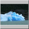 Lago Argentino - Schiffsausflug, Eisberge in Brazo Upsala