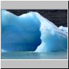 Lago Argentino - Schiffsausflug, Eisberge in Brazo Upsala