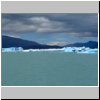 Lago Argentino - Schiffsausflug, Eisberge in Brazo Upsala