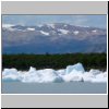 Lago Onelli - Eisbrocken im See