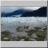 Lago Onelli - Eisbrocken im See, hinten der Onelli-Gletscher