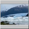 Lago Onelli - Eisbrocken im See, hinten der Onelli-Gletscher