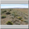 patagonische Steppe zwischen Tres Lagos und dem Fluß Rio Chico