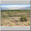 patagonische Steppe in der Nähe des Flußes Rio Chico